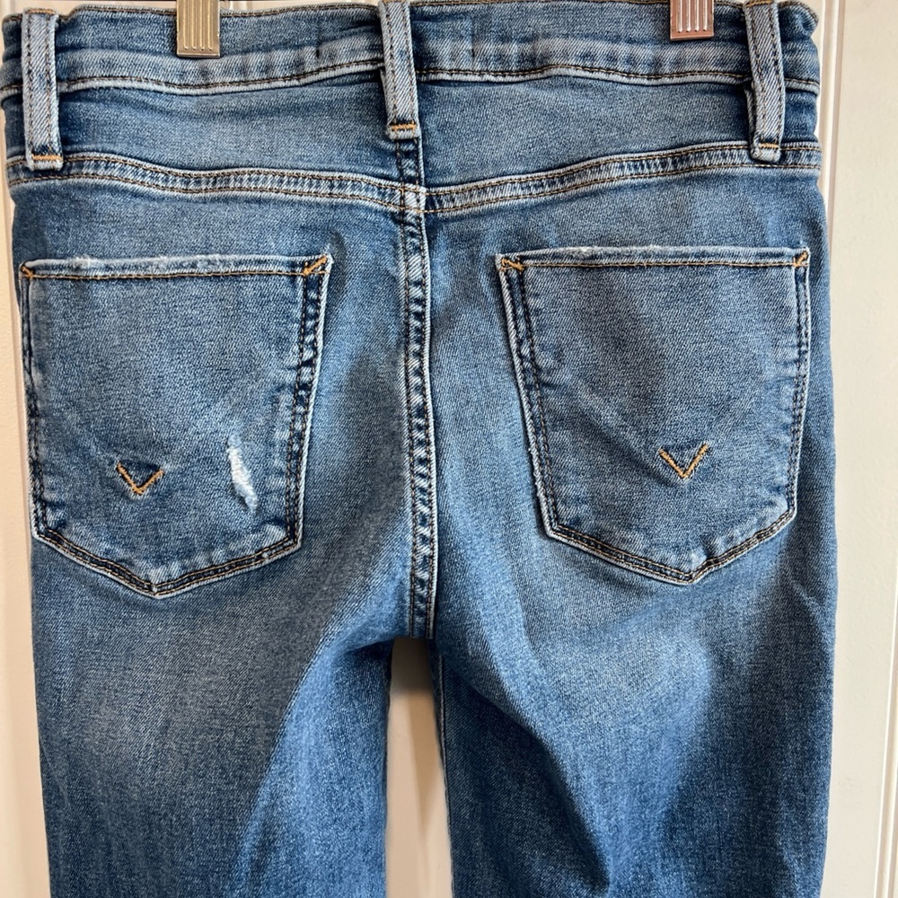 Hudson Jeans Blue Ripped distressed cropped Jeans size‎ 25 - Picture 6 of 8